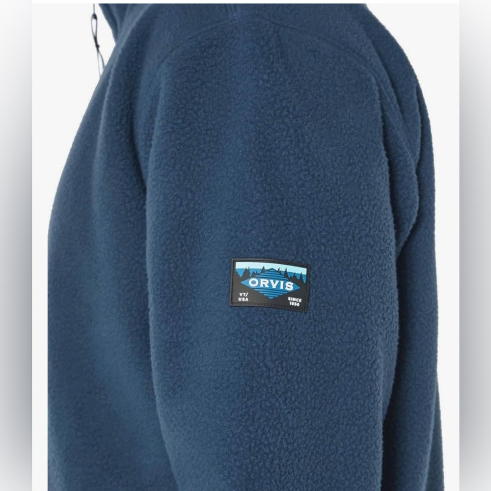 Orvis Men’s Full Zip Heavyweight Fleece Jacket NWT